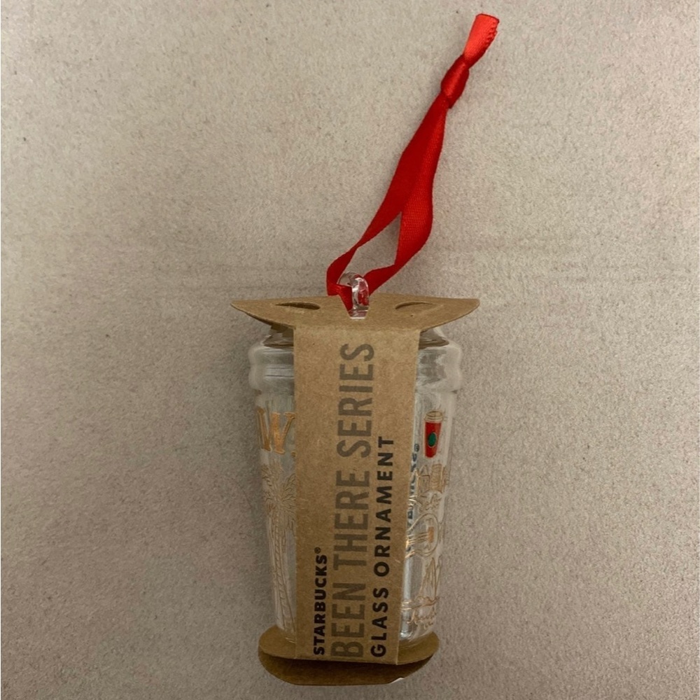 Starbucks “Been There” Hawaii Glass Ornament